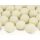 Pompony pluszowe PartyDeco 2cm Kremowe, 20szt